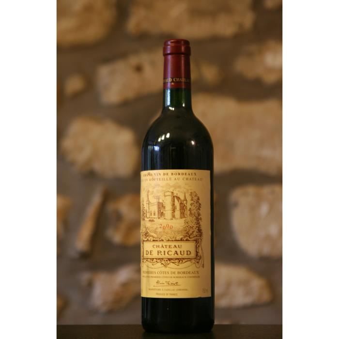 Vin rouge, Château de Ricaud 2000 Rouge