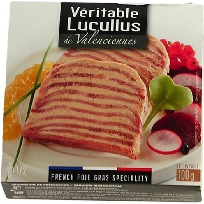Véritable Lucullus de Valenciennes 100 gr