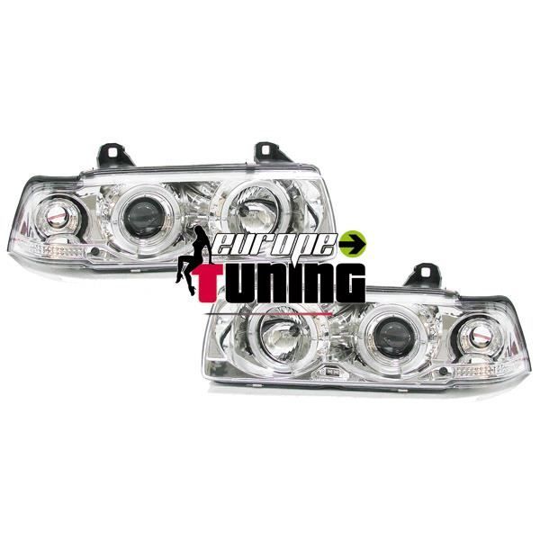 Phare avant design pour BMW Série 3 Coupe-Cabrio (E36) 90-99/Série 3 Lim-Tour-Comp (E36) 90-99