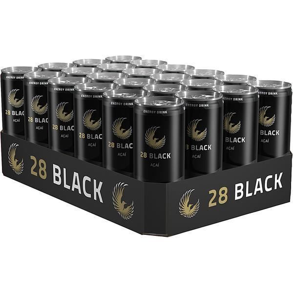 24x 28 Black Acai Energy Drink 0,25l