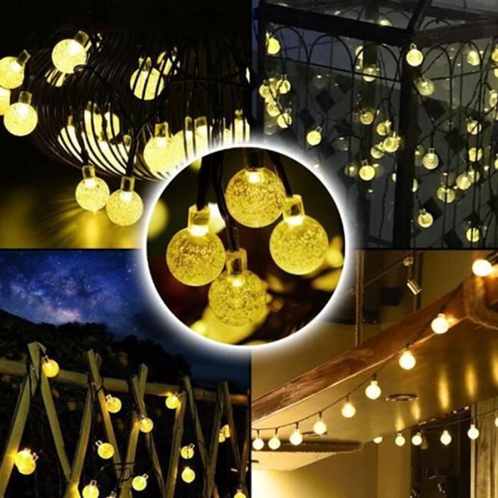 30 LED lumière solaire extérieure-ampoule-jardinr LED solaire étanche LED chaîne lampe fée bande chambre l - MITYNDB01324