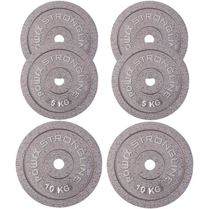 HALTERE Disque d'haltè res Poids d'haltè res en Fer de 2,5 kg à 40 kg - 30 mm134