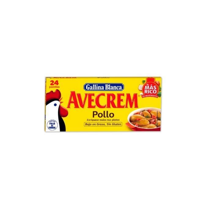AVECREM bouillon poulet GALLINA BLANCA 24 cubes