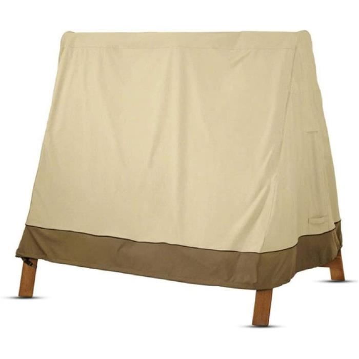 BALANCELLE AJAMQ Housse De Balancelle De Jardin 3 Places Imperméable, 210D Oxford Bâche De Balancelle Anti-UV Couve234