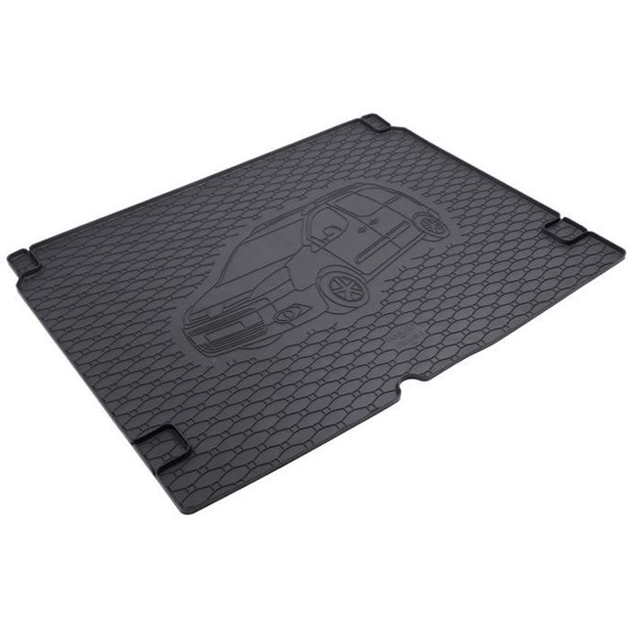 Tapis de coffre en caoutchouc avec impression - Citroen Berlingo et Peugeot Partner à partir de 2008