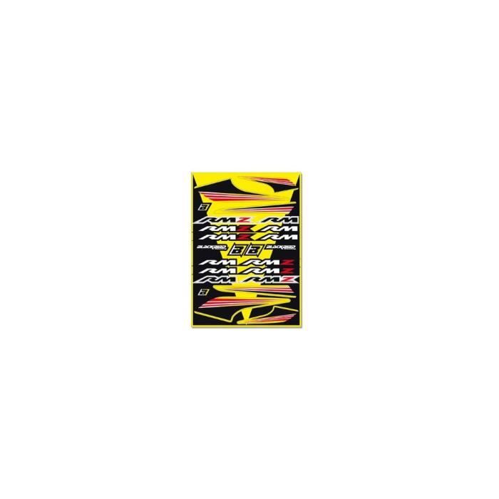 Planche de stickers BLACKBIRD Suzuki