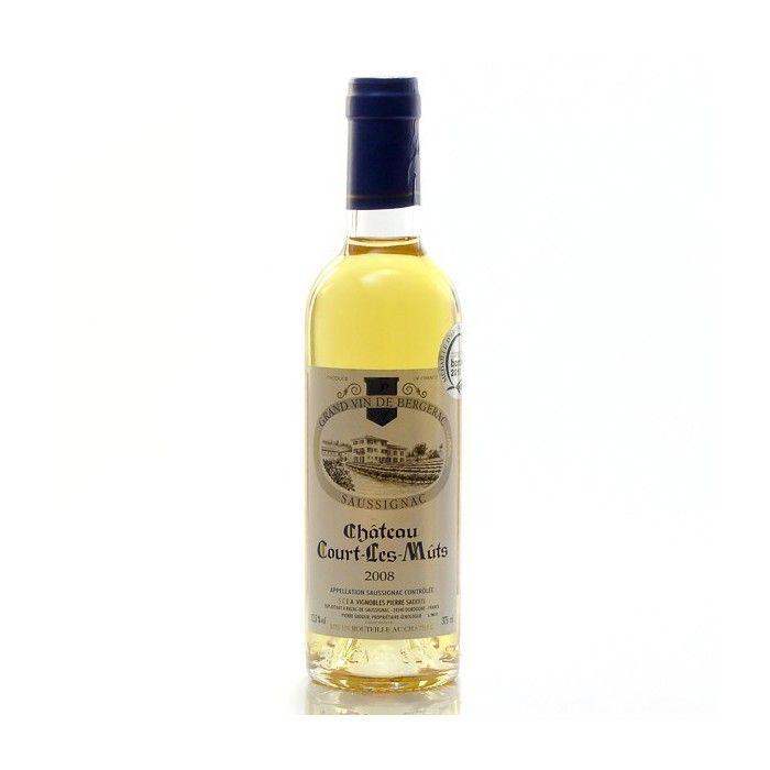 Château Court Les Muts Vendanges Tardives AOC Saussignac 2008 37,5cl