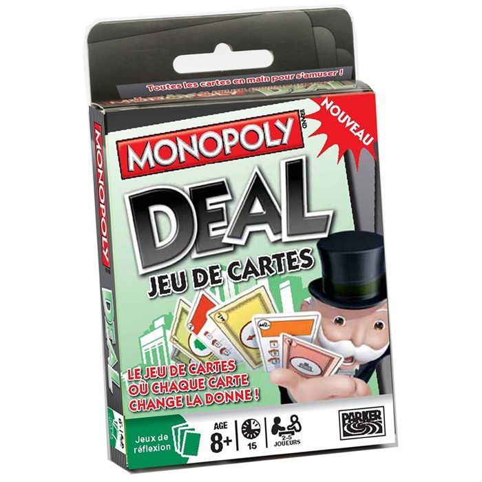 Monopoly Deal Jeu de Cartes