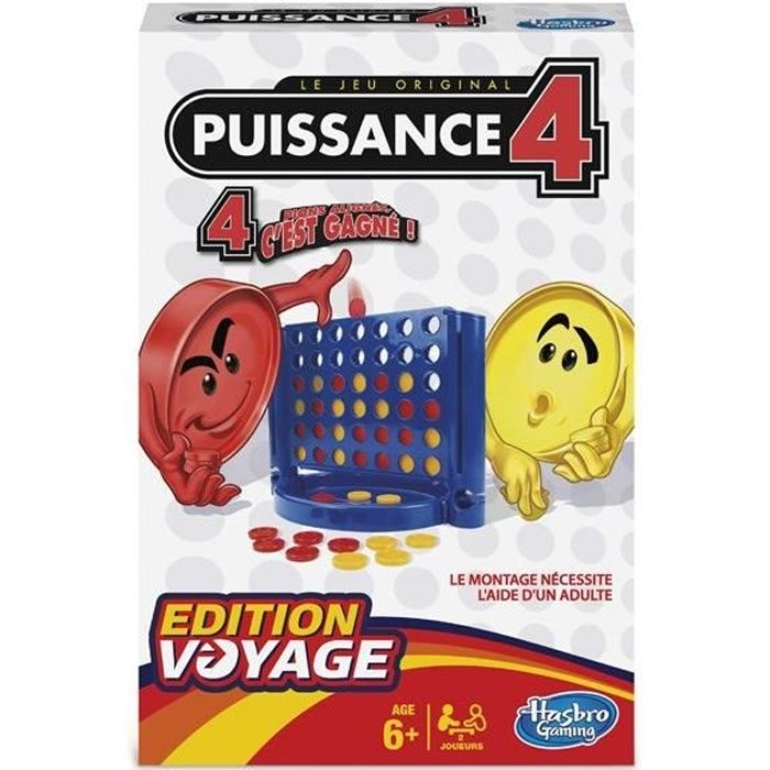 PUISSANCE 4 - Edition Voyage - à partir de 6 ans