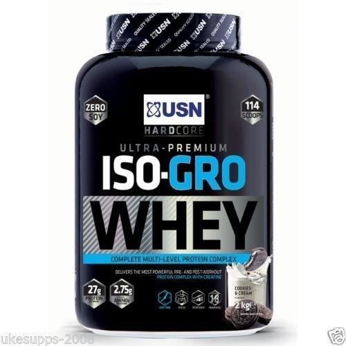 USN ISOGRO Cookies & Cream 2 kg Prise de Masse