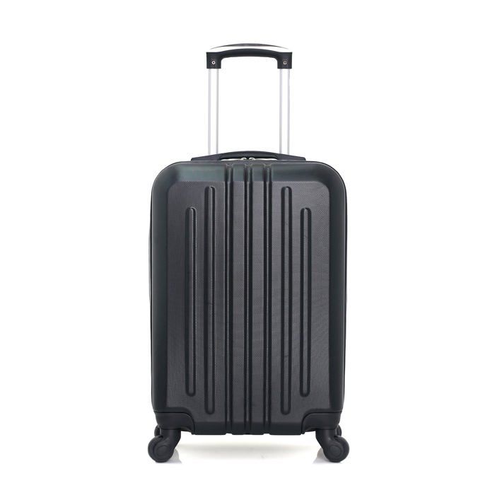 HERO – VALISE CABINE - ABS – 55cm – 4 roues – VOSGES – NOIR