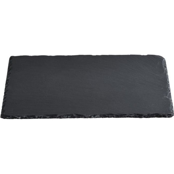 plaque d'ardoise Buffet, planche à servir, planche à découper, accessoires de cuisine, 40 x 30 cm