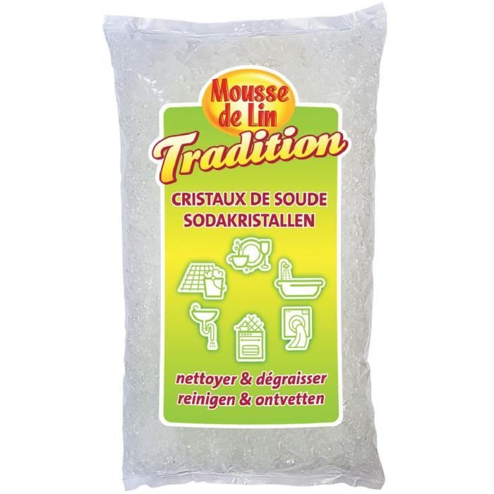 Cristaux de soude Mousse de lin - 2 kg