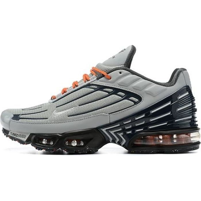 Basket NIKEs AIRs MAX TN Plus 3 TxT Chaussures de Running Femme homme Gris