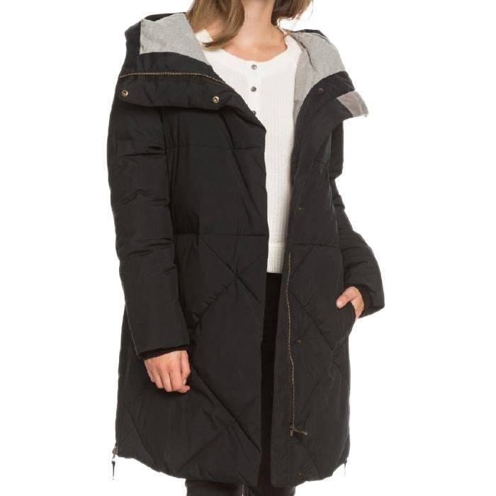Parka Noire Femme Roxy Abbie