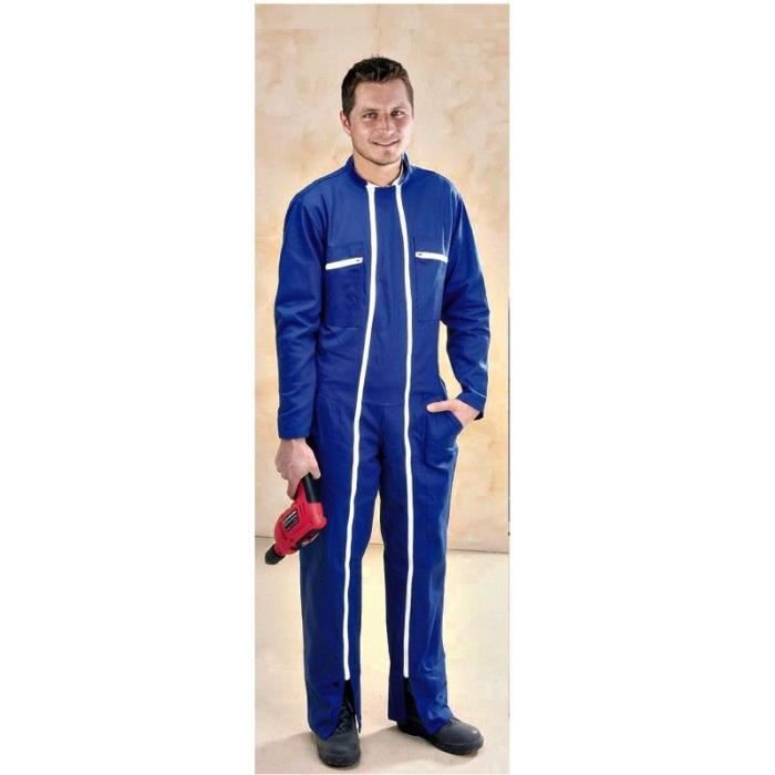 Combinaison de travail bleue