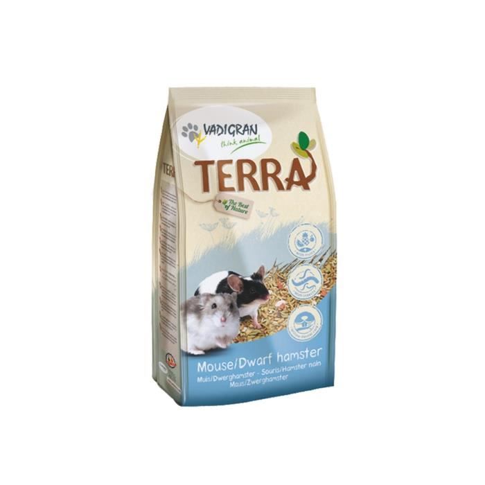 VADIGRAN Nourriture TERRA Souris & Hamster nain 700g