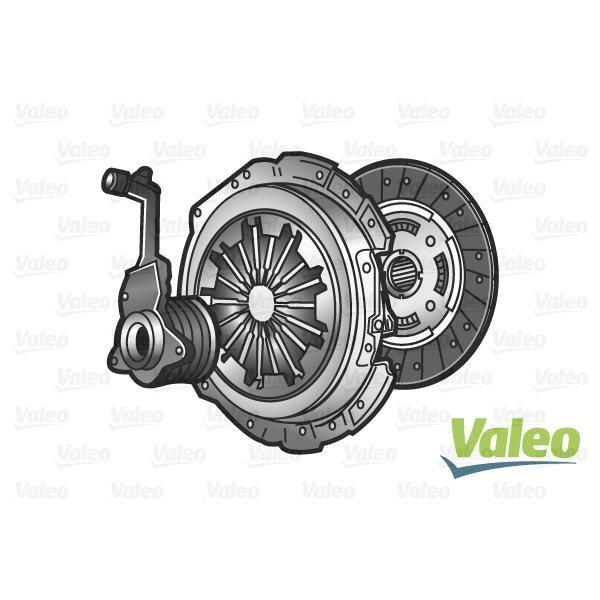 KIT EMBRAYAGE 3P+CSC VALEO 834401