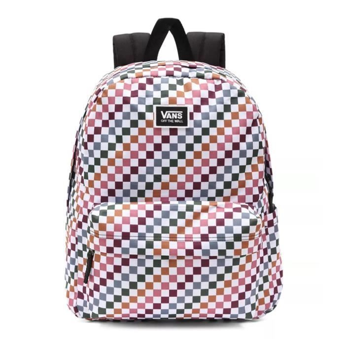 Sac à dos Multicolore Damier Femme Vans Old Skool