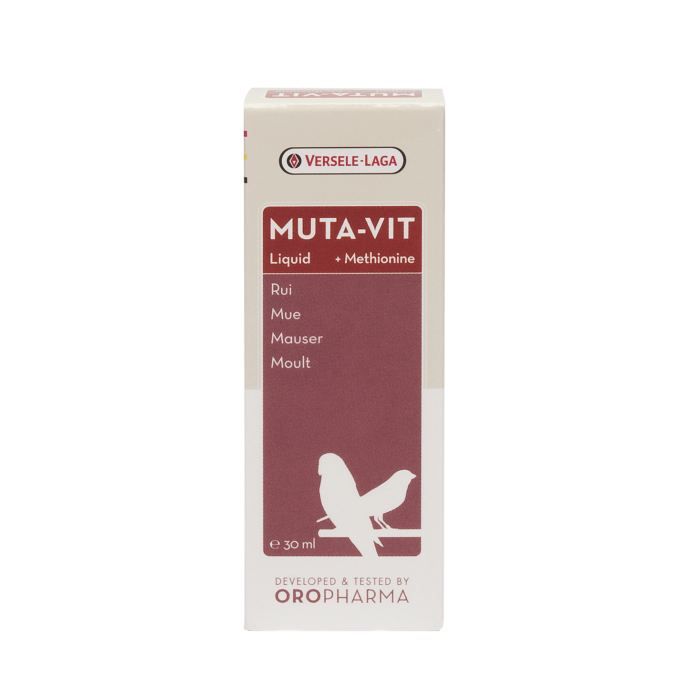 Muta-Vit Liquid Oropharma spécial mue et methio…