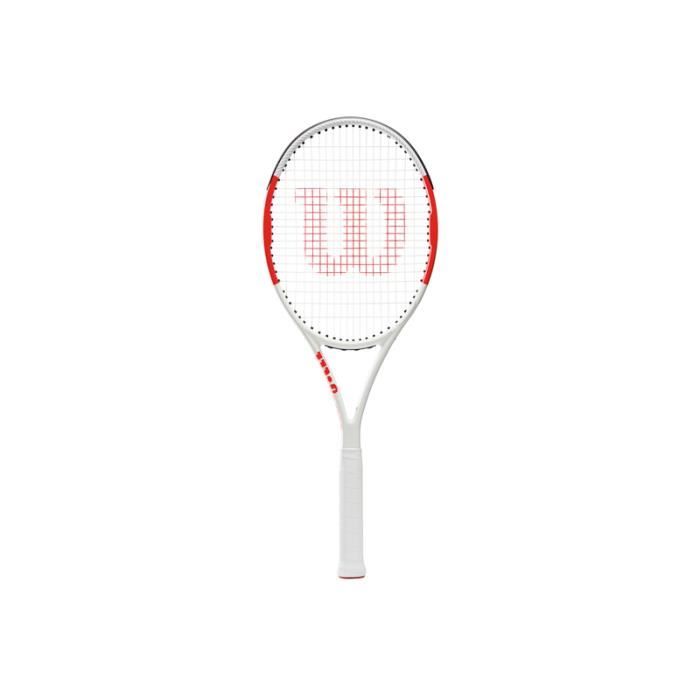 Raquette Wilson Six One 95 - blanc/rouge - 4