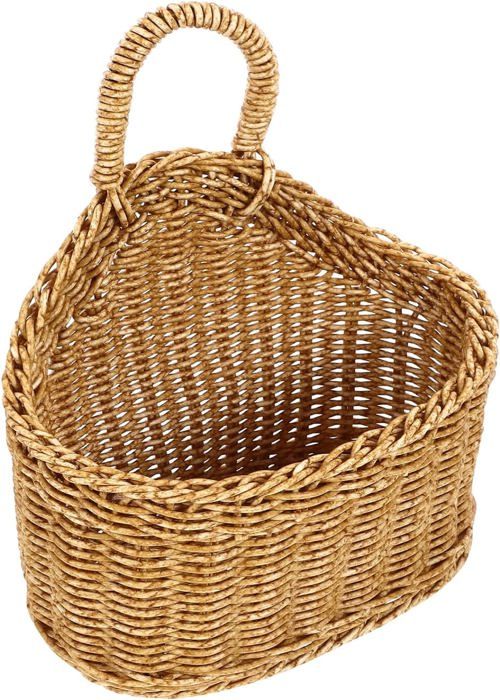 Panier En Osier Degawo - Gris - 17 Litres - Rangement Déco (oignons, Etc.)