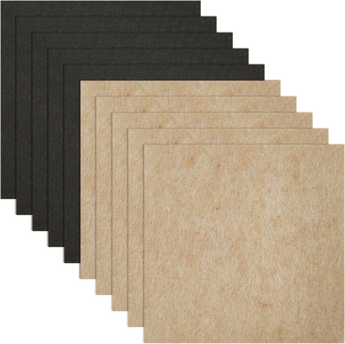 Lot De 106 Patins Antidérapants En Feutre Auto-adhésifs – Pour Meubles, Canapés, Lampes – Neuf