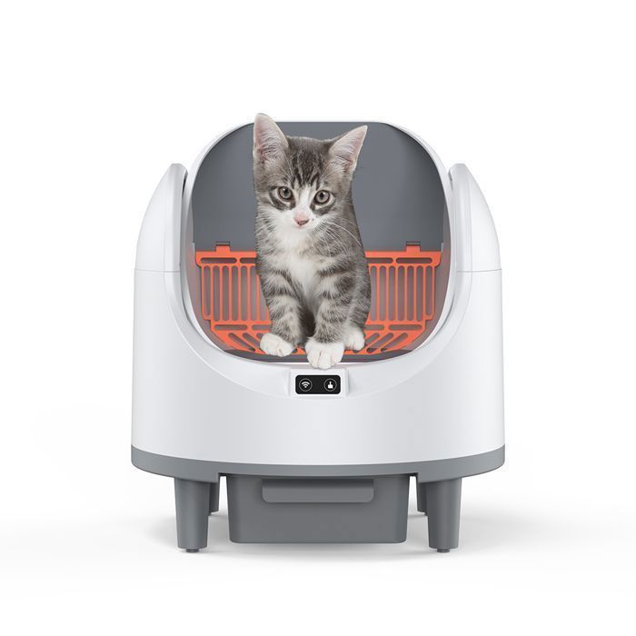 Meilleurs prix pour Litière Chat Autonettoyante 68L Bac à Litière Connecté Contrôle via APP Détection Santé Désodorisant Nettoyage Automatique