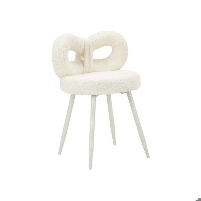 Chaise en tissu éponge Ilary 40 x 67 cm blanc Chaise en tissu éponge Ilary 40 x 67 cm blanc