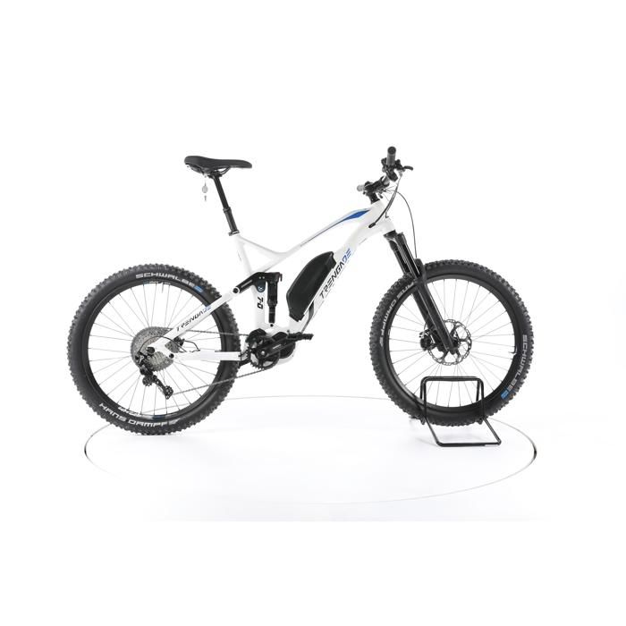 Vélo électrique - TRENGA DE AME 7.0 - blanc - VTT électrique tout suspendu - Shimano 630 Wh Reconditionné - Trenga De