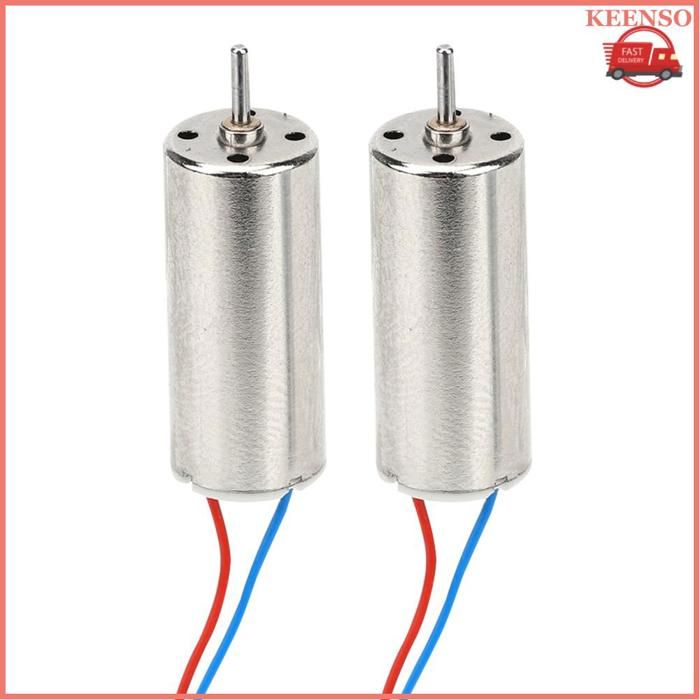 Lot De 4 Moteurs 8520 53000 Tr/min – 8,5x20mm – Hélices CW/CCW 75mm – 3-5V – Drone RC