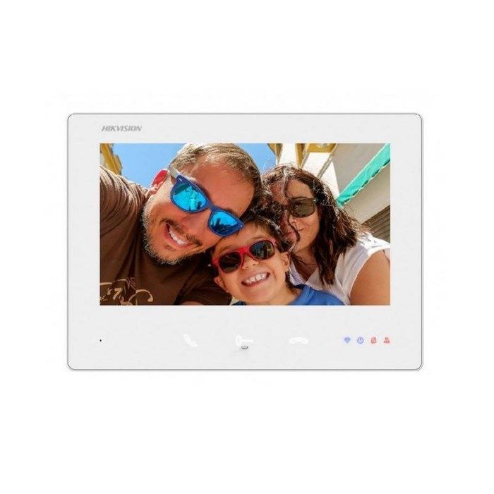 Vidéophone - Hikvision - DS-KIS704EY-ACW2 - Caméra 2 MP - H.264 - Grand angle 134°/82° - WDR - Linux - IP65 - IK08