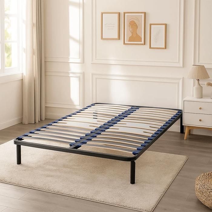 Sommier Sedazone - 200 x 160 - Sommier 2 Places Ergonomique 5 Zones de Confort – Soutien Dorsal Lattes Multiplis Sommier Sedazone - 200 x 160 - Sommier 2 Places Ergonomique 5 Zones de Confort – Soutien Dorsal Lattes Multiplis