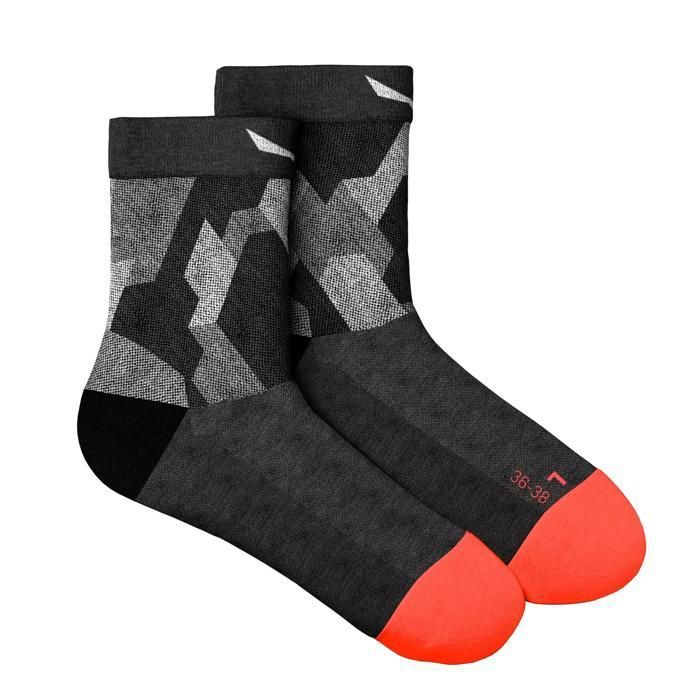Chaussettes courtes femme Salewa Pedroc Camo - black out/6080