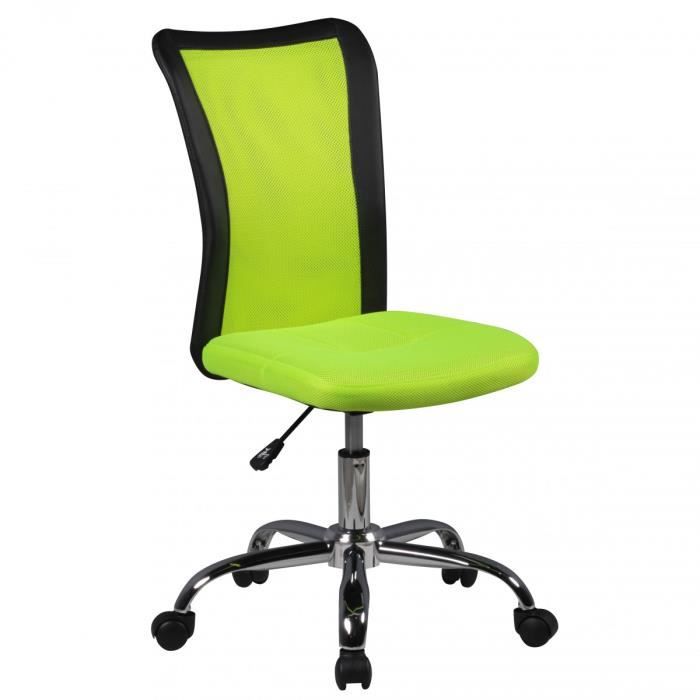 amstyle chaise de bureau enfants lukas vert pour les enfants de 6 avec dossier et roulettes de sol souples chaise jeunesse