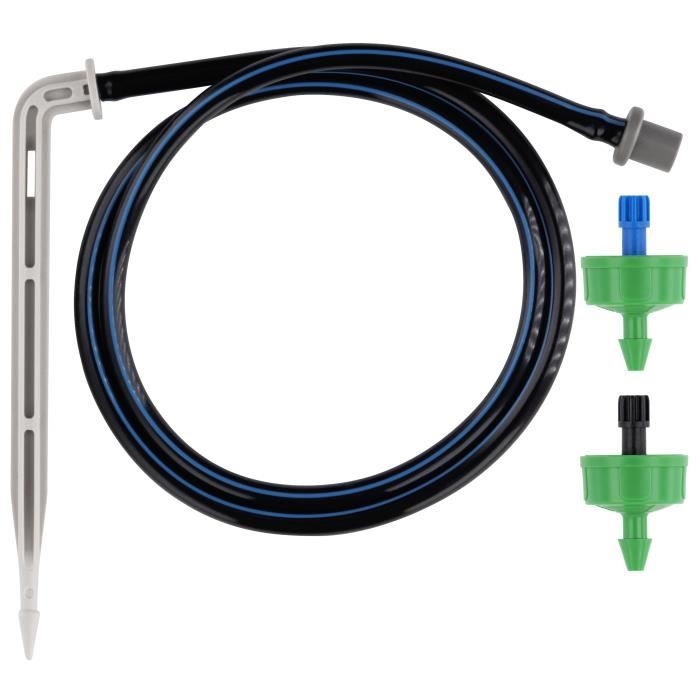 Tuyau d'irrigation goutte à goutte 16 mm 33 cm noir, 100 mètres