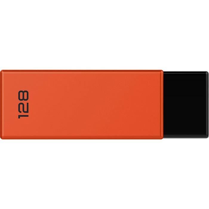 2.0 Clé USB Séries Runners Noire/Violette Collection Brick C350-8 Go Métal en alliage de zinc Emtec ECMMD8GC352 