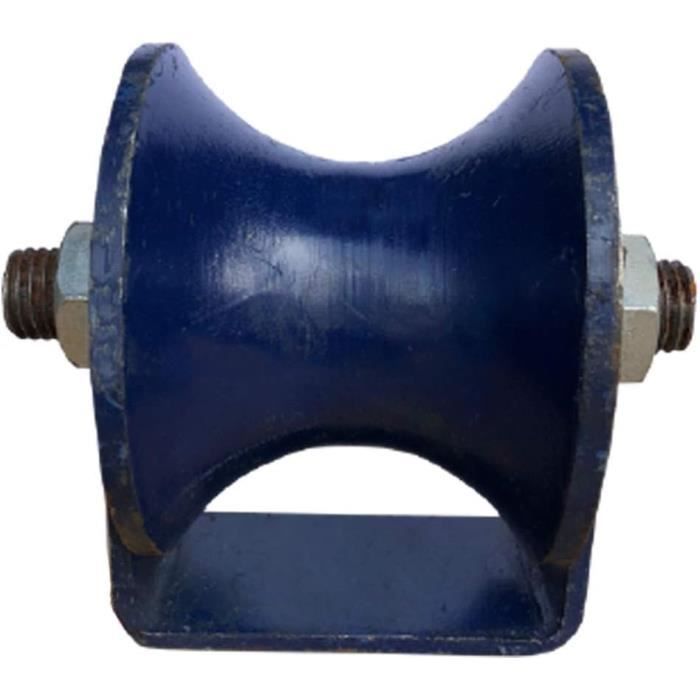 Roue à Rainure Industrielle Roue Directionnelle Roue Rigide En Acier Rouletteroues A Gorge En U Pour Portail Coulissantrail En Cable Metalliquevoie Inverseelot De 4 2in50mm 85595536