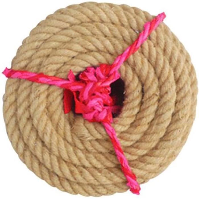 Ficelle Robuste Pour Bricolage, Corde De Jute Naturelle Torsadée - 12