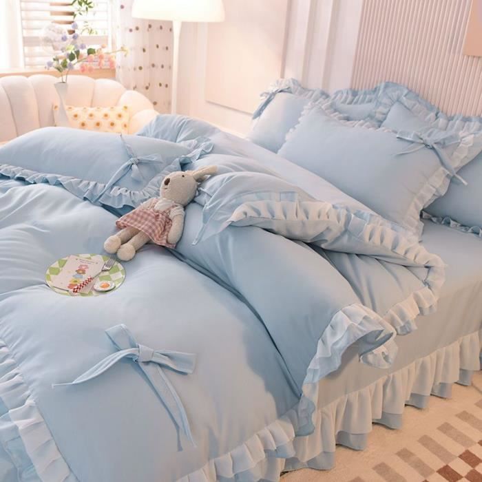 Jupe de lit double shop