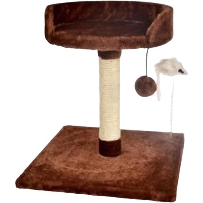 Tour à Billes Interactive 3 Niveaux Pour Chat - Jouet D'intérieur Pour Stimulation Physique Et Mentale