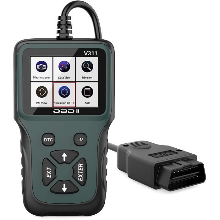Outil Diagnostic ELM327 BLUETOOTH - Scanner lecteur obd2 diagnostic auto  outil - Cdiscount Auto