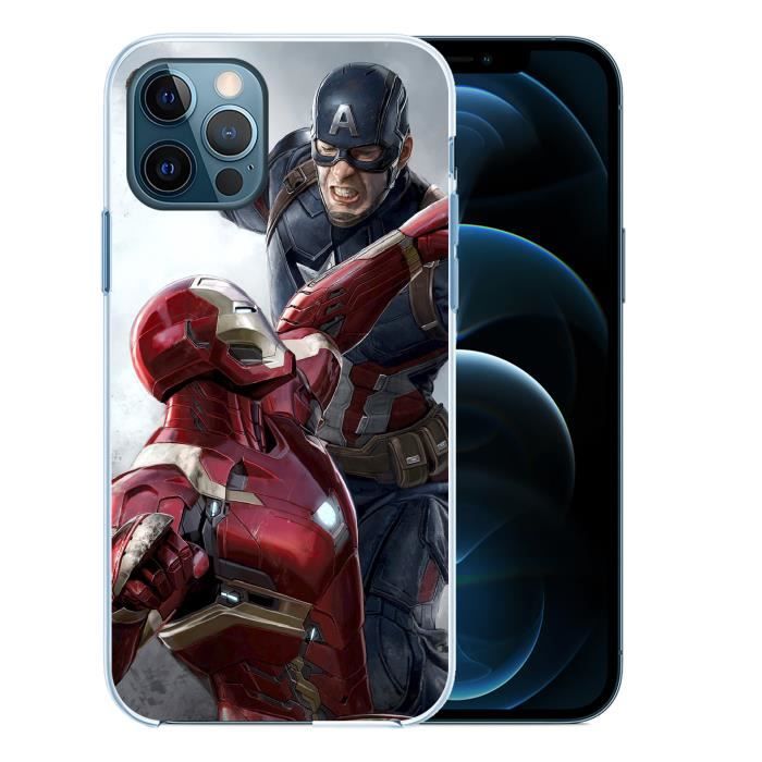 مكسيما ٢٠٠٣ Coque iphone 12 avengers - Cdiscount coque iphone 12 Astonising Captain America