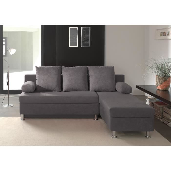 Phoenix Canape D Angle Convertible Lit Angle Reversible Tissu