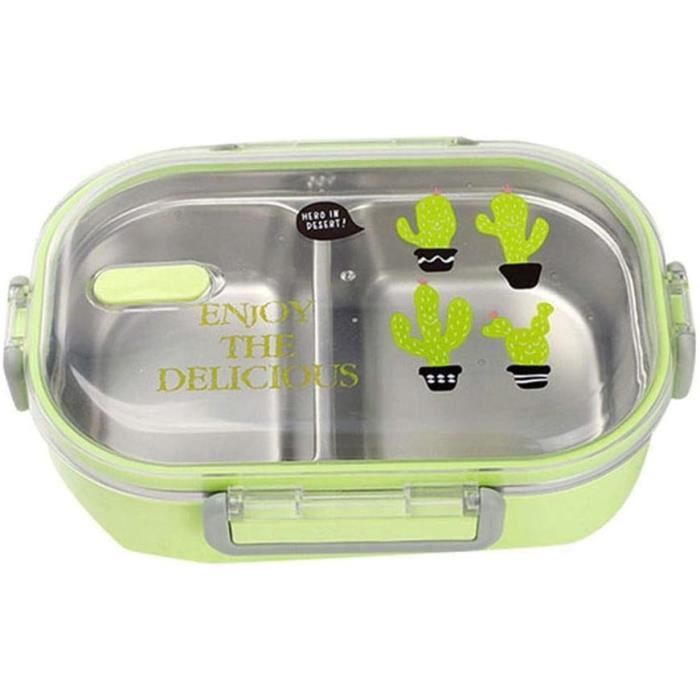 G.a HOMEFAVOR 800ML Boîte à Bento avec Séparateur Amovible Boîtes-Repas