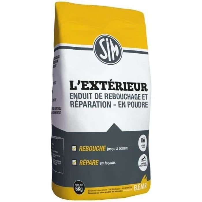 SIM Enduit extérieur - 6 kg