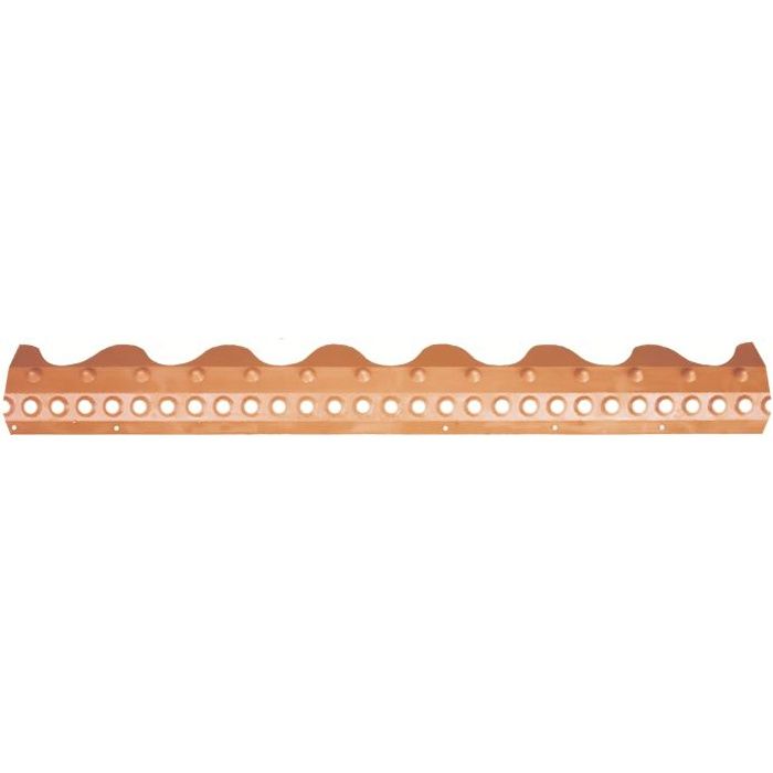 Closoir Pehd Tuile Beton Double Romane Rouge Br Cdiscount Bricolage