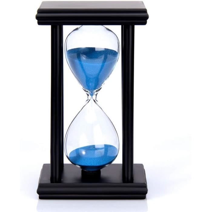 Gazechimp Sablier 3 Minutes Avec Ventouse, En Acrylique, Verre Et Sable, Minuteur Pour Cuisine, Masque, Yoga, Jeux, Brossage Des Dents, Etc. – Bleu