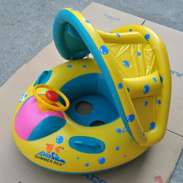 Bouee Bebe Flotteur Gonflable Bouee Gonflable Pour Bebe Pour Enfant De 7 Mois 3 Ans Pour Piscine Plage Maison Cdiscount Jeux Jouets