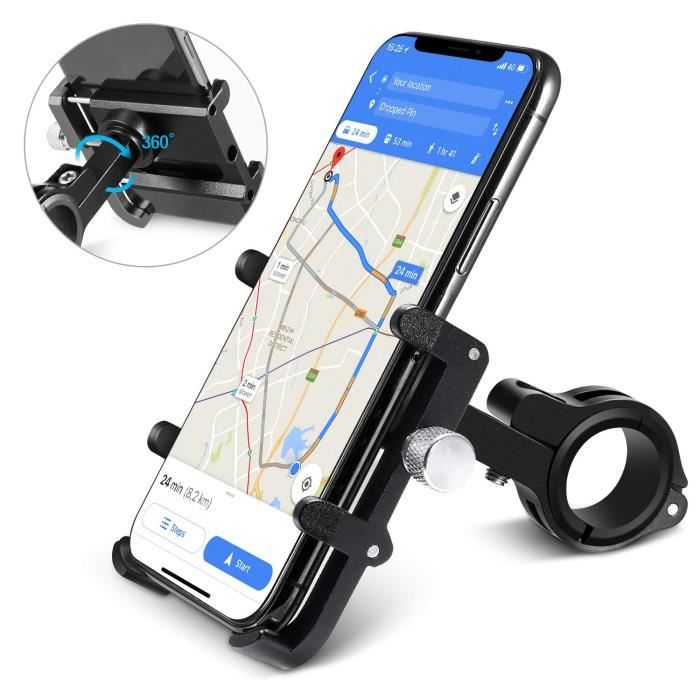 Samsung Galaxy S8 Vélo support Vélo Guidon Support téléphone Grip 360 °